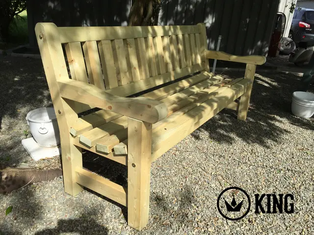 Banc de jardin KING® George Luxe 200 cm