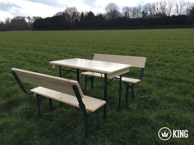 Set brasserie KING® 110 × 60 cm avec dossiers