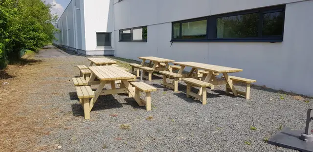 Table de pique-nique Family Confort KING® avec 4 dossiers – photo 5