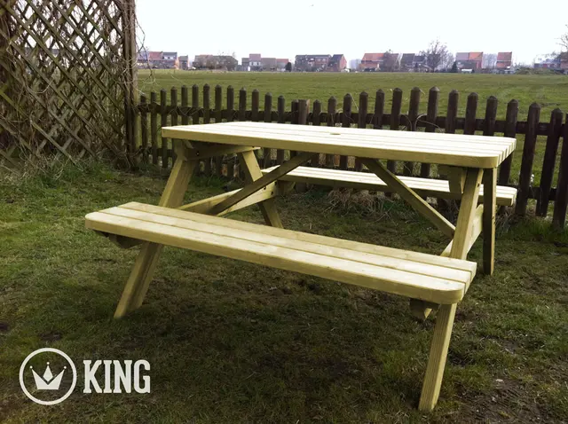 Table de pique-nique KING® 140 cm