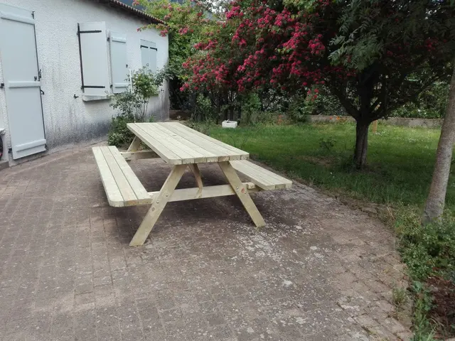 Table de pique-nique ROYAL KING® 240 cm – photo 3